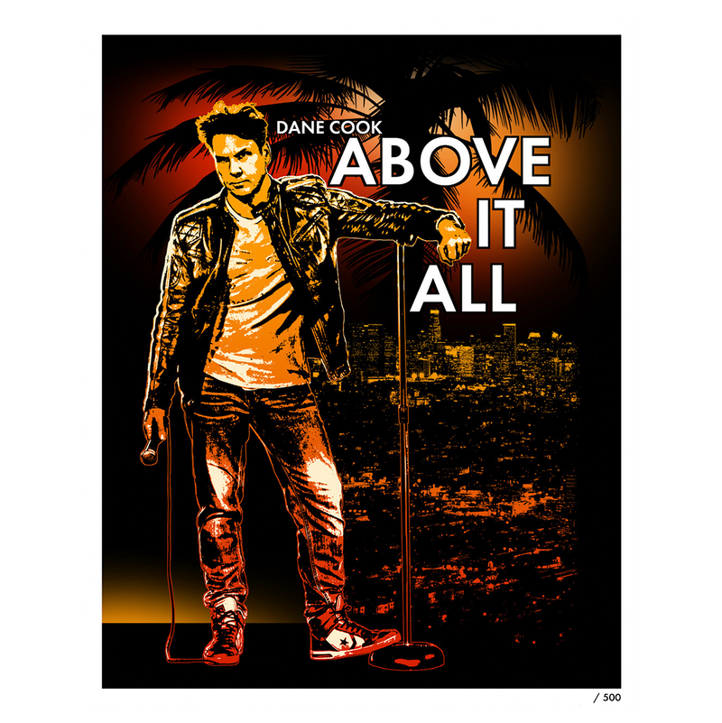 Dane Cook "Above LA" Limited Edition Poster